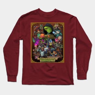 Dungeon Muppets (With Bordered Background) Long Sleeve T-Shirt